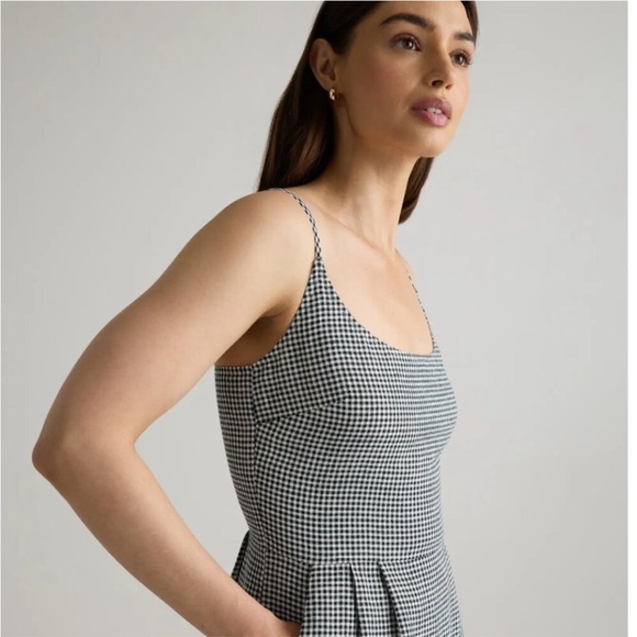 Quince 100% European Linen Scoop Neck Midi Dress, XS - Picture 2 of 8